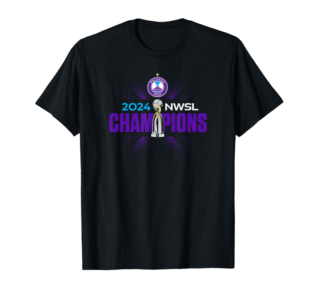 Nwsl Orlando Pride 2024 Champions T-Shirt - Trendy Graphic Men Women - T-Shirt, Sweatshirt, Hoodie