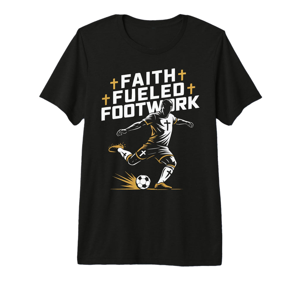 Christian Soccer Player Religious T-Shirt - Streetwear Style for Adults - T-Shirt, Sweatshirt, Hoodie