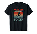 Soccer Player Just Who Loves Soccer T-Shirt - Trendy Graphic Men Women - T-Shirt, Sweatshirt, Hoodie