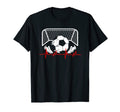 Football Heartbeat Red Soccer Pulse T-Shirt - Trendy Graphic Men Women - T-Shirt, Sweatshirt, Hoodie