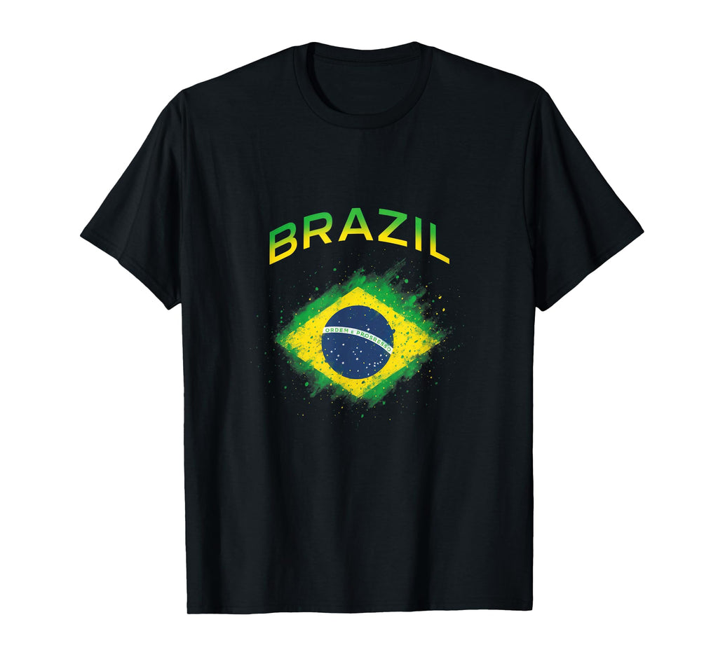 Brazil Flag Soccer T-Shirt - Streetwear Style for Adults - T-Shirt, Sweatshirt, Hoodie