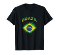 Brazil Flag Soccer T-Shirt - Streetwear Style for Adults - T-Shirt, Sweatshirt, Hoodie
