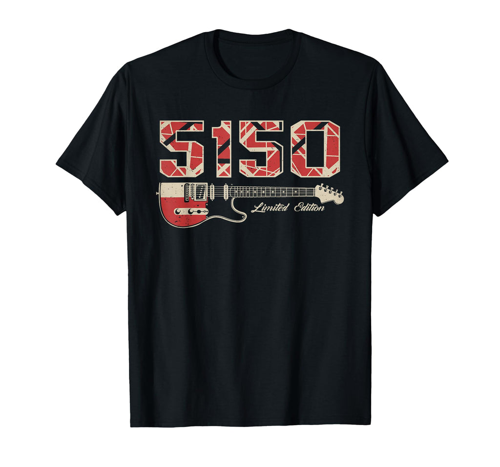 5150 Rock Music Guitar T-Shirt - Trendy Graphic Men Women - T-Shirt, Sweatshirt, Hoodie