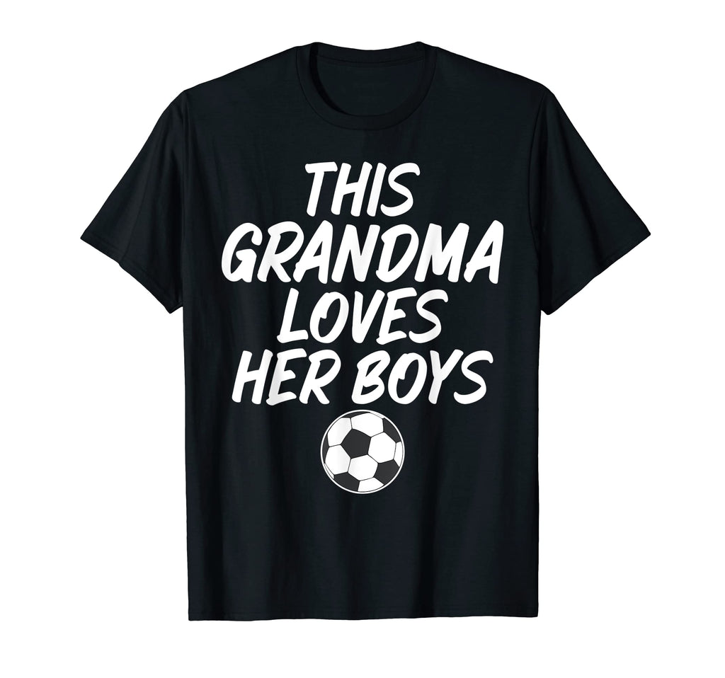 This Grandma Loves Her Funny Soccer T-Shirt - Aesthetic Graphic Men Women - T-Shirt, Sweatshirt, Hoodie
