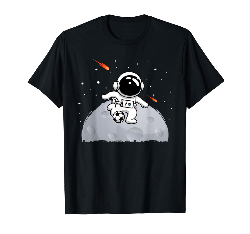 Universe Moon Stars Astronaut Outer T-Shirt - Unique Graphic Men Women - T-Shirt, Sweatshirt, Hoodie