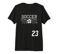 Number 23 Soccer Mom Mothers Day 23 T-Shirt - Custom Art Print Men Women - T-Shirt, Sweatshirt, Hoodie
