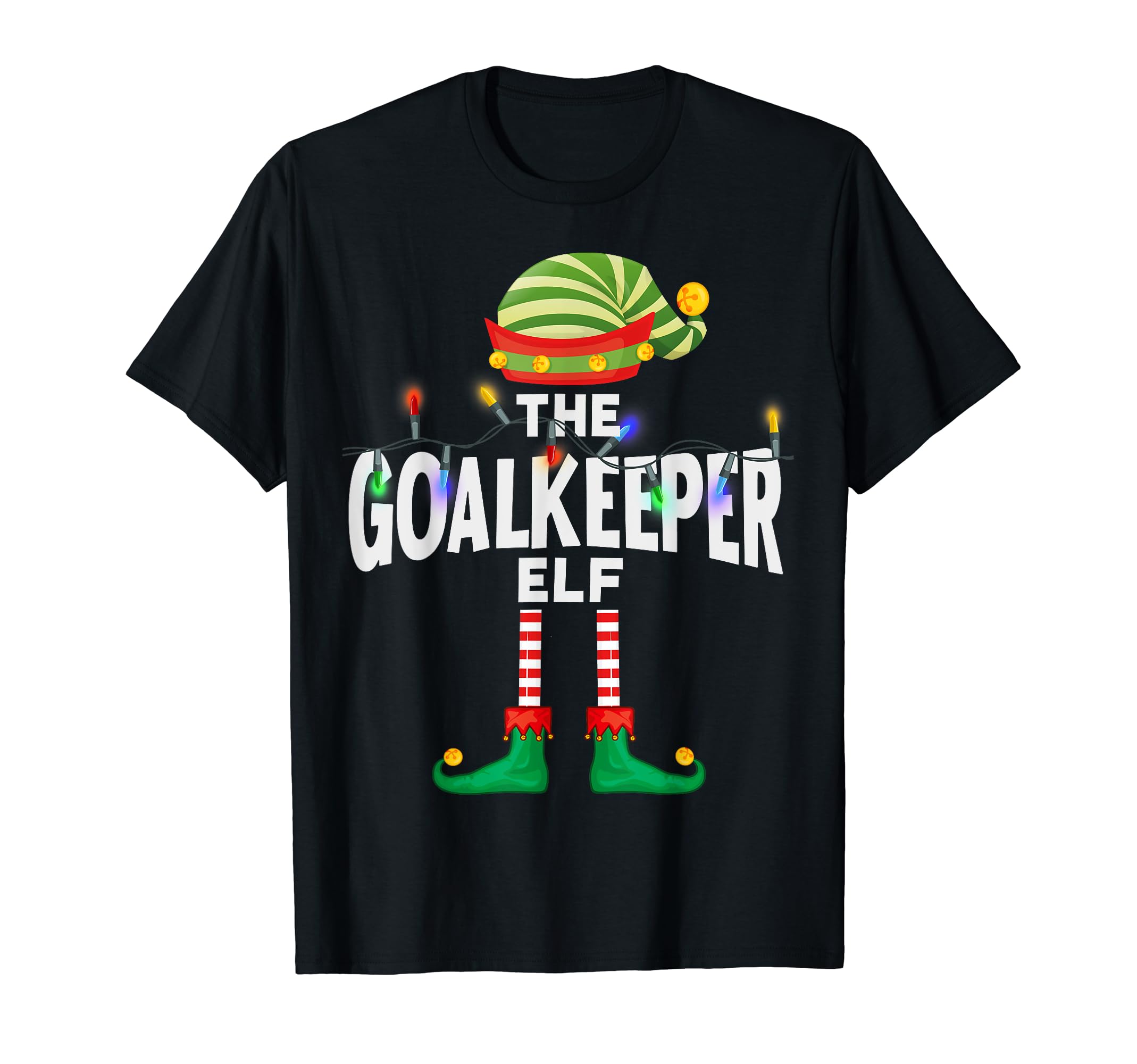 Goalkeeper Elf Matching Family T-Shirt - Aesthetic Graphic Men Women - T-Shirt, Sweatshirt, Hoodie