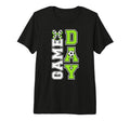 Soccer Game Day Bow Game Day Soccer Tri T-Shirt - Custom Art Print Unisex - T-Shirt, Sweatshirt, Hoodie