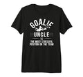 Mens Funny Soccer Goalie Uncle Soccer T-Shirt - Unique Graphic Unisex - T-Shirt, Sweatshirt, Hoodie