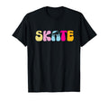 Skate Funny Roller Skating Rollerskate T-Shirt - Custom Art Print Unisex - T-Shirt, Sweatshirt, Hoodie