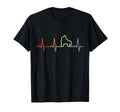 Roller Skates Heartline Roller T-Shirt - Minimalist Print for Adults - T-Shirt, Sweatshirt, Hoodie