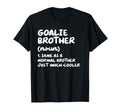 Goalie Brother Definition Funny Soccer T-Shirt - Aesthetic Graphic Unisex - T-Shirt, Sweatshirt, Hoodie