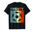 Twenty 20Th Soccer Birthday Party 20 T-Shirt - Trendy Graphic for Adults - T-Shirt, Sweatshirt, Hoodie
