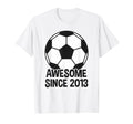 Awesome Since 2013 13Th Birthday 13 Year T-Shirt - Custom Art Print Unisex - T-Shirt, Sweatshirt, Hoodie