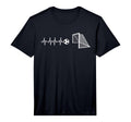 Funny Soccer Heartbeat Ecg T-Shirt - Casual Everyday Wear Men Women - T-Shirt, Sweatshirt, Hoodie
