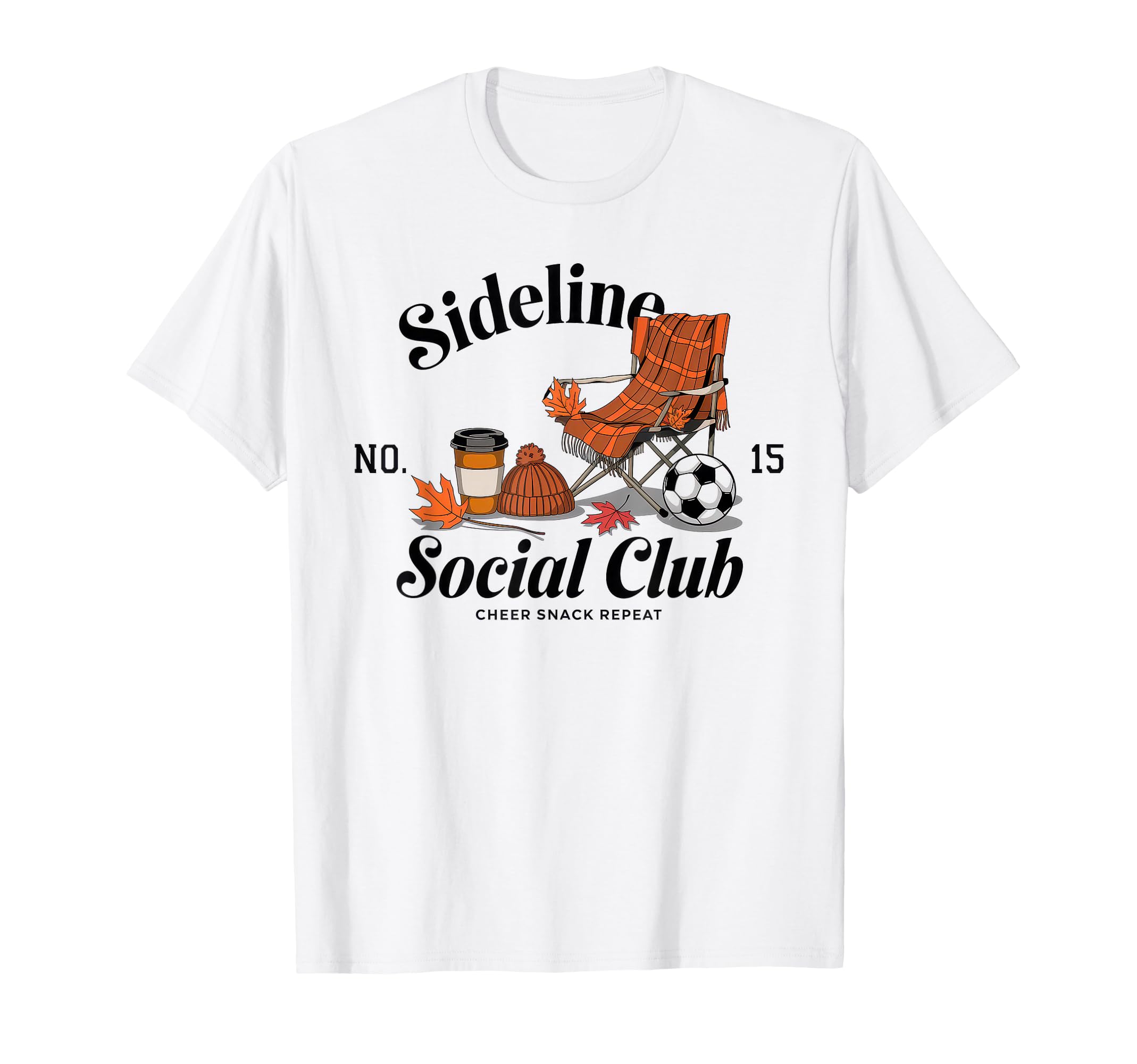 Sideline Social Club Soccer Mom T-Shirt - Fun Novelty Design for Adults - T-Shirt, Sweatshirt, Hoodie