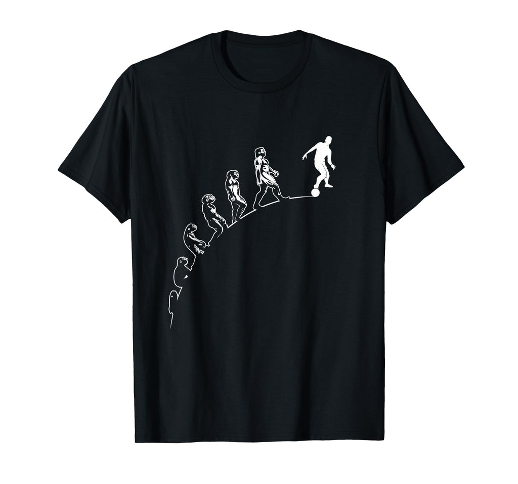 Soccer Evolution Funny Sport T-Shirt - Unique Graphic Men Women - T-Shirt, Sweatshirt, Hoodie