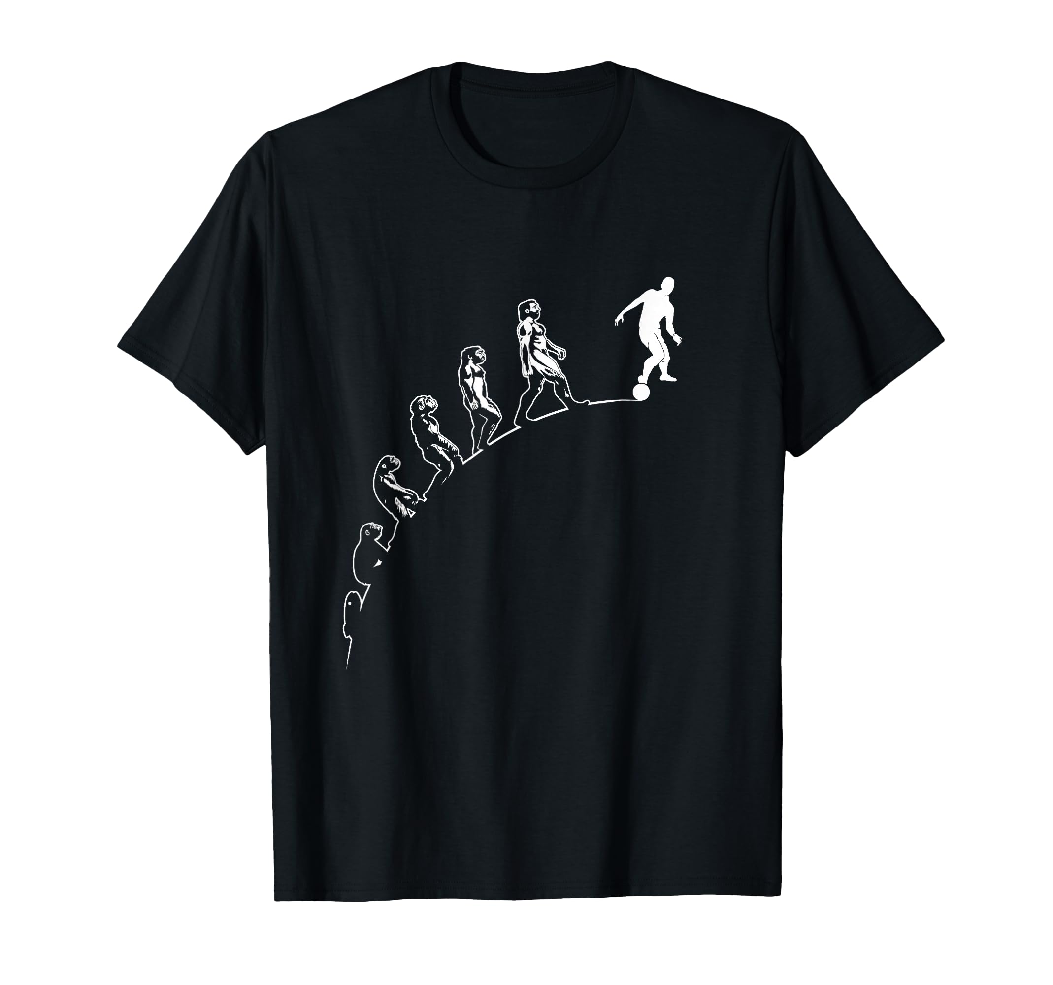 Soccer Evolution Funny Sport T-Shirt - Unique Graphic Men Women - T-Shirt, Sweatshirt, Hoodie