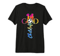 Jesus 14 Years Child God Soccer 14Th T-Shirt - Graphic Print Men Women - T-Shirt, Sweatshirt, Hoodie