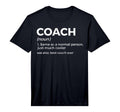 Coach Definition Funny Best Coach T-Shirt - Aesthetic Graphic Men Women - T-Shirt, Sweatshirt, Hoodie
