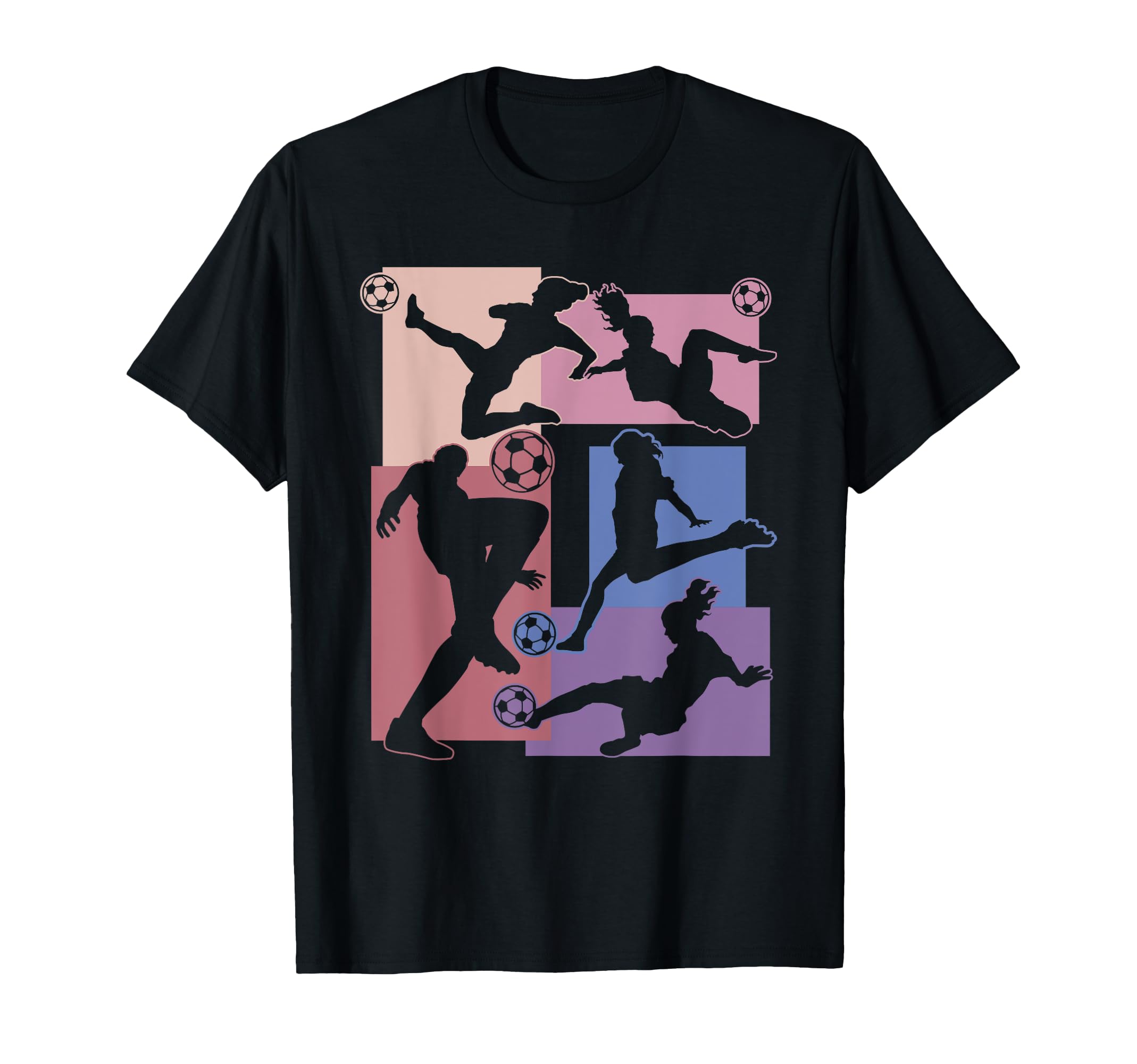 Funny Soccer Player Ball Soccer T-Shirt - Minimalist Print for Adults - T-Shirt, Sweatshirt, Hoodie