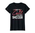 Just Who Loves Soccer T-Shirt - Graphic Print Men Women - T-Shirt, Sweatshirt, Hoodie