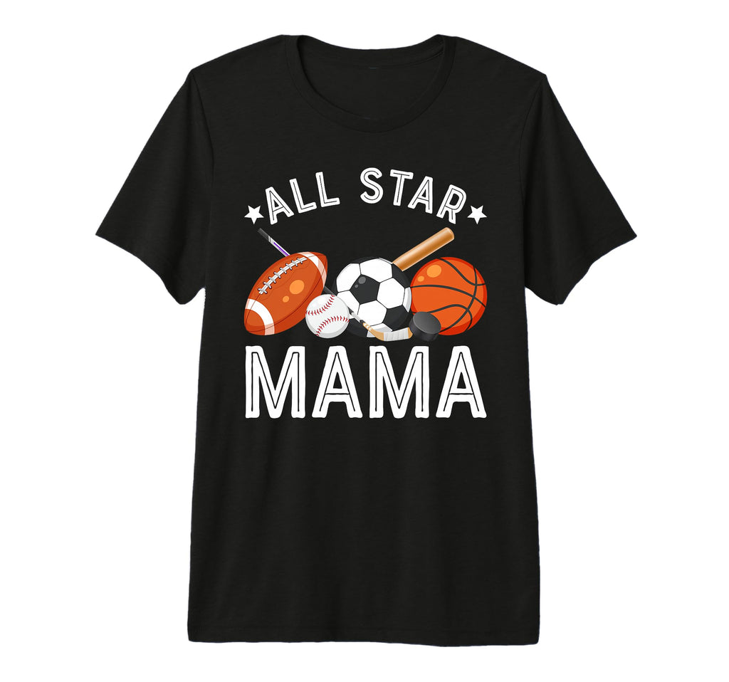 All Star Mama Birthday Basketball T-Shirt - Unique Graphic Men Women - T-Shirt, Sweatshirt, Hoodie
