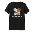 Ball Grandma Heart Soccer Basketball T-Shirt - Unique Graphic for Adults - T-Shirt, Sweatshirt, Hoodie