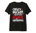 Crazy Proud Hockey Goalie Grandma Hockey T-Shirt - Trendy Graphic Unisex - T-Shirt, Sweatshirt, Hoodie