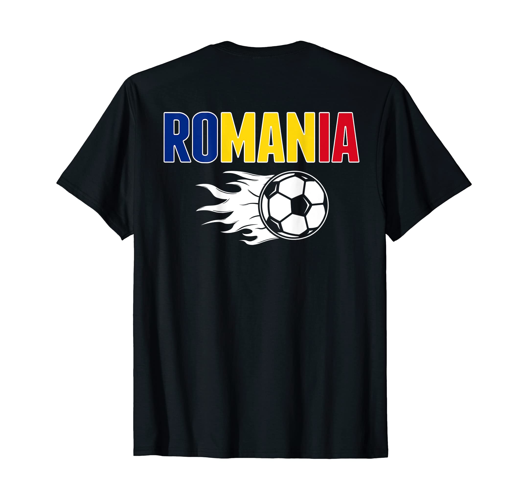 Romania Soccer Fans Jersey Romanian T-Shirt - Graphic Print for Adults - T-Shirt, Sweatshirt, Hoodie