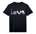 Soccer Football I Love Soccer Funny T-Shirt - Trendy Graphic for Adults - T-Shirt, Sweatshirt, Hoodie