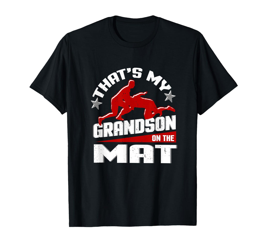 Wrestling Grandma Grandpa Wrestle Season T-Shirt - Minimalist Print Unisex - T-Shirt, Sweatshirt, Hoodie