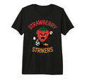 Strawberry Strikers Funny Soccer T-Shirt - Custom Art Print Unisex - T-Shirt, Sweatshirt, Hoodie