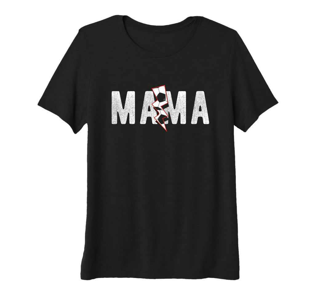 Womens Soccer Mama Mothers Day Sport T-Shirt - Graphic Print for Adults - T-Shirt, Sweatshirt, Hoodie