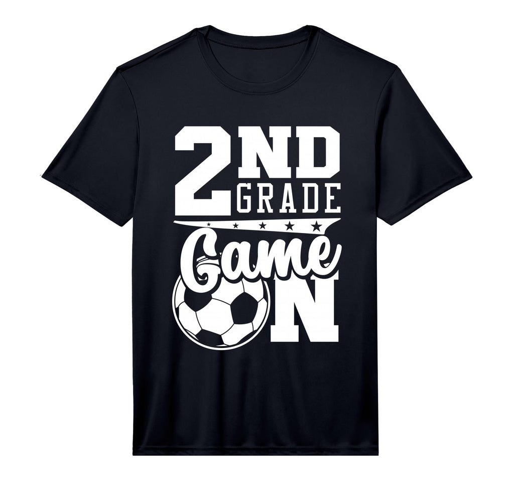 2Nd Grade Game Back To School Soccer T-Shirt - Custom Art Print Men Women - T-Shirt, Sweatshirt, Hoodie