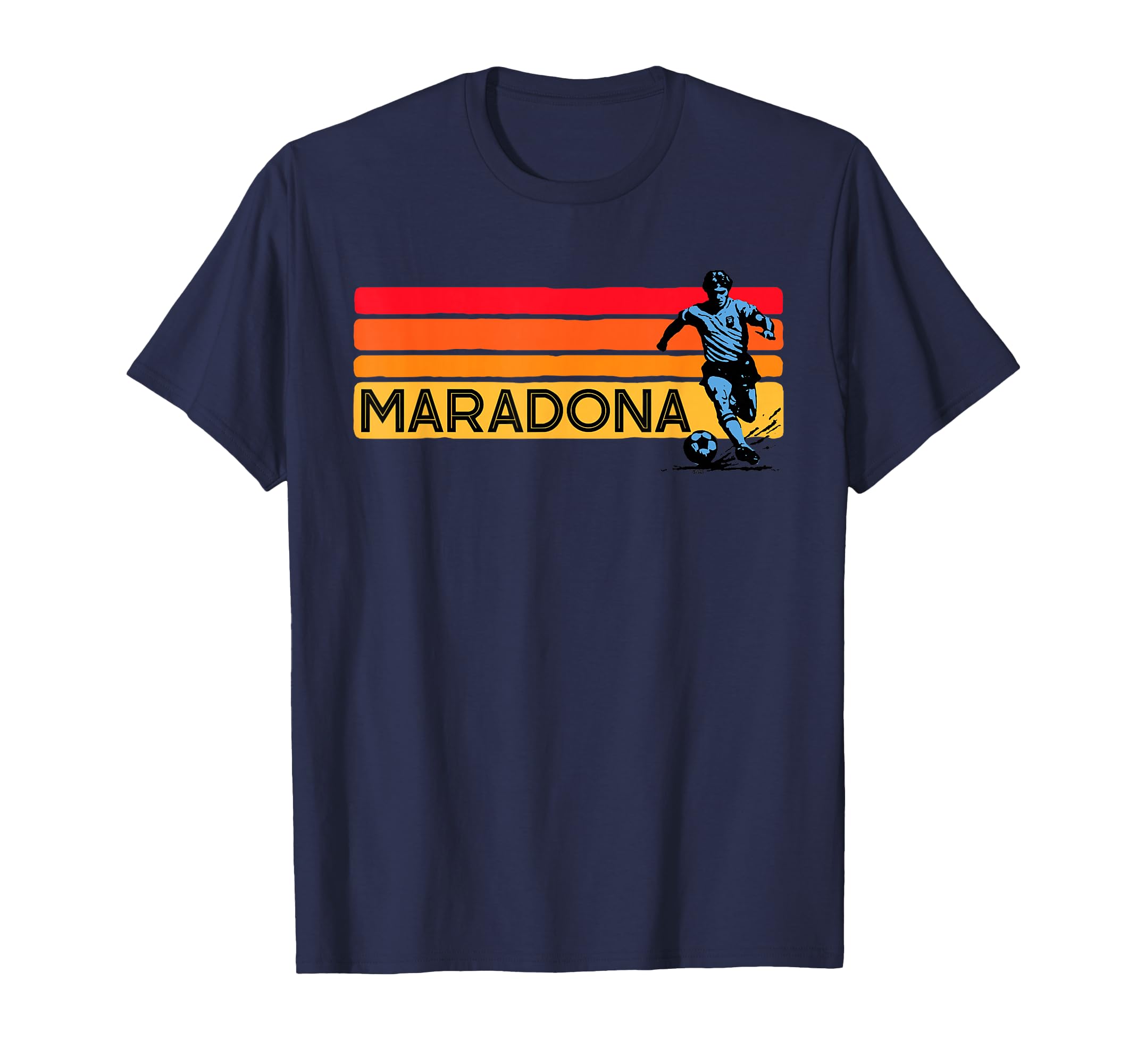 Diego Maradona Eighties Throwback T-Shirt - Casual Everyday Wear Men Women - T-Shirt, Sweatshirt, Hoodie