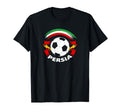 Persia Soccer Fan Flag And Football T-Shirt - Unique Graphic Men Women - T-Shirt, Sweatshirt, Hoodie