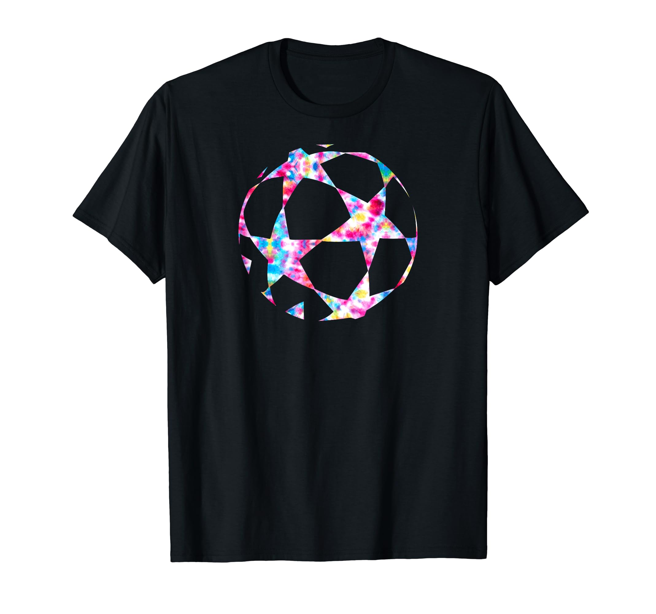 Football Sports Star Shape Colorful T-Shirt - Unique Graphic for Adults - T-Shirt, Sweatshirt, Hoodie