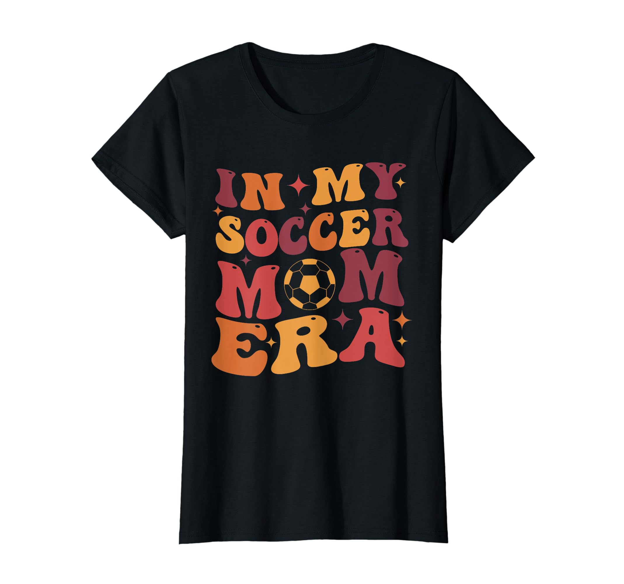 Groovy Soccer Mom My Soccer Mom Era T-Shirt - Fun Novelty Design Unisex - T-Shirt, Sweatshirt, Hoodie
