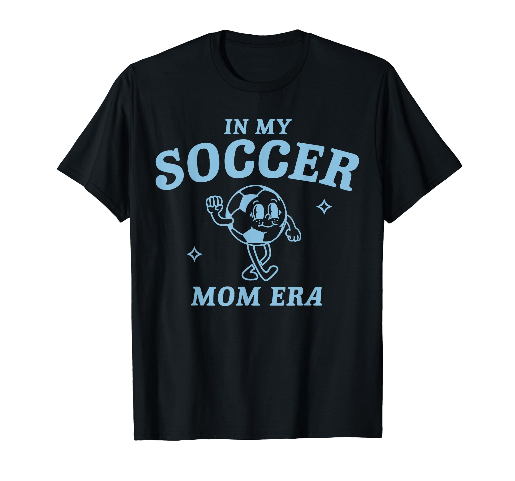 My Soccer Mom Era Game Day Mama Groovy T-Shirt - Minimalist Print Unisex - T-Shirt, Sweatshirt, Hoodie