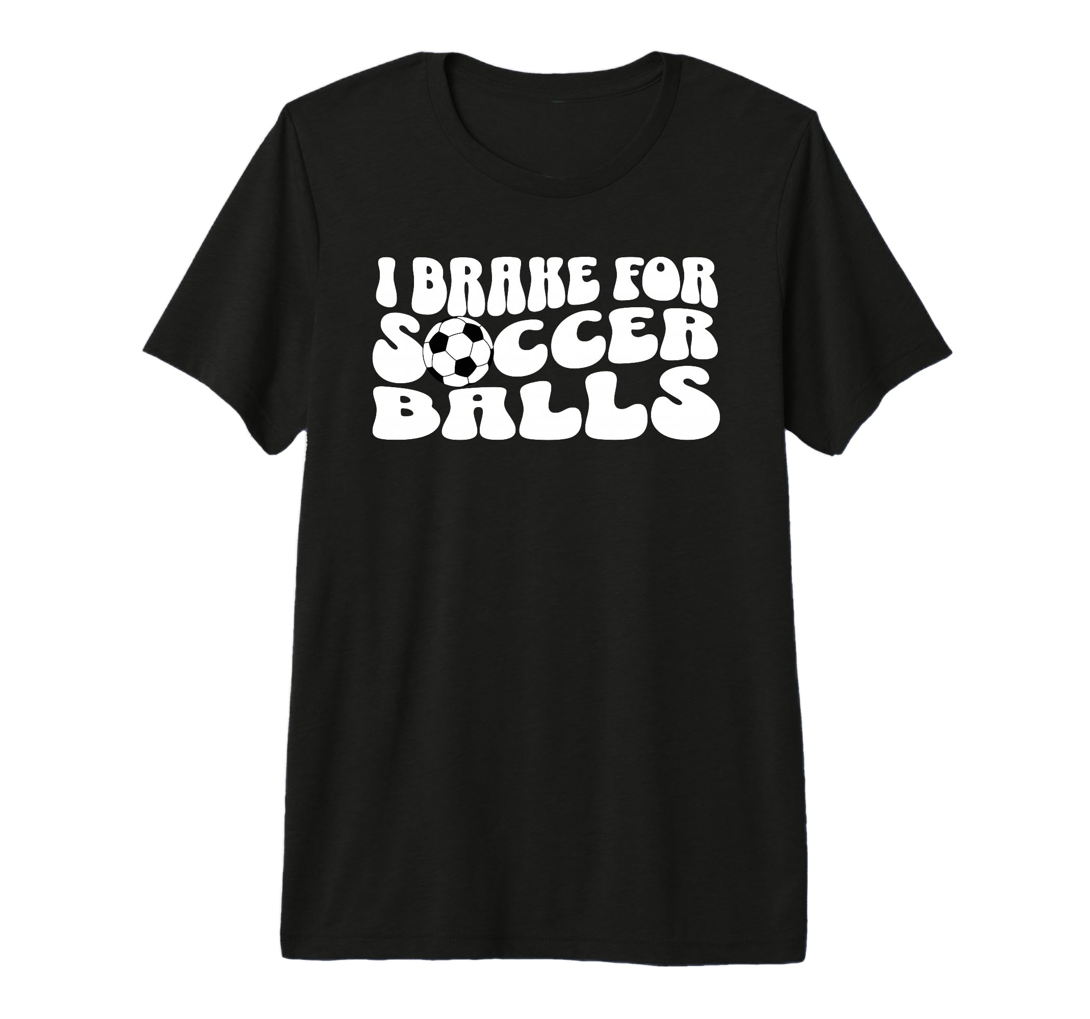 Soccer Mom I Brake Soccer Balls Tri T-Shirt - Novelty Apparel for Adults - T-Shirt, Sweatshirt, Hoodie