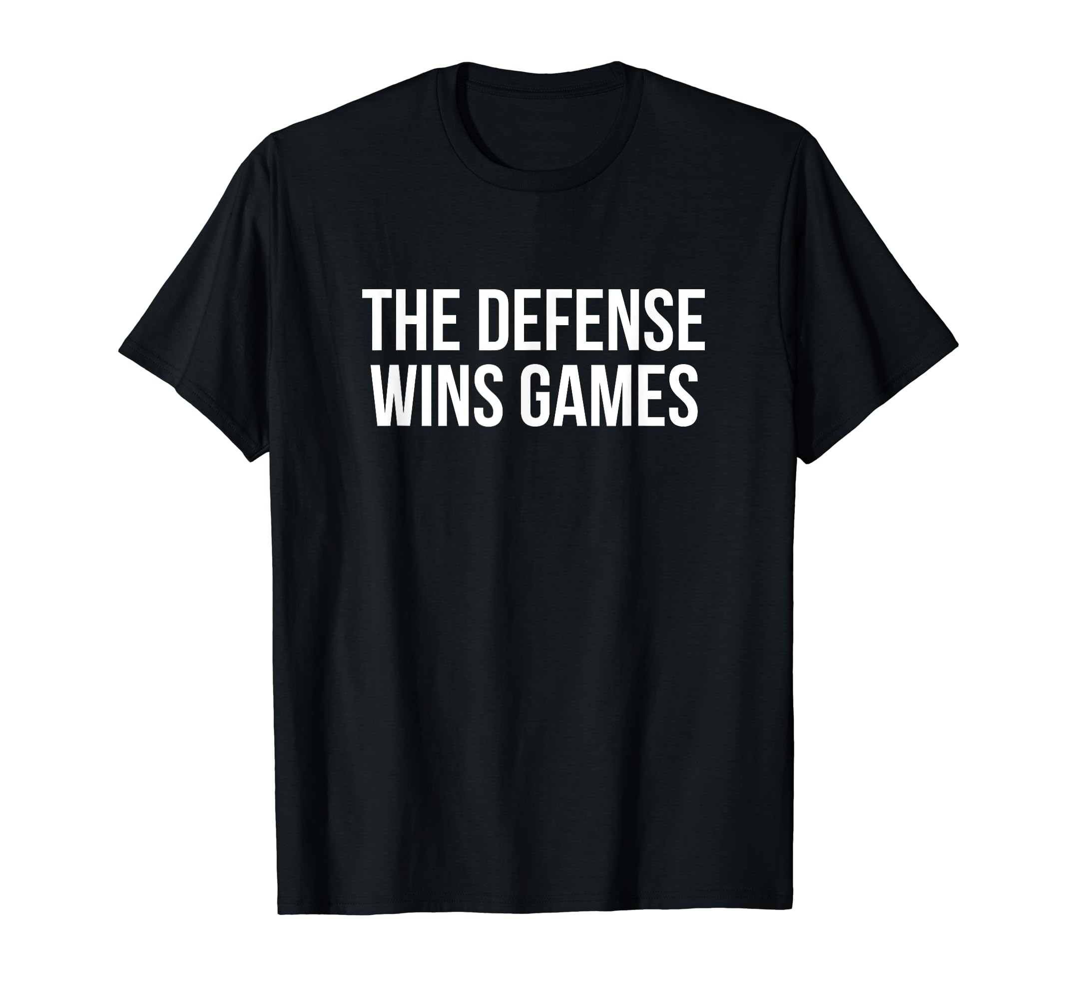 Defense Wins Games Soccer T-Shirt - Minimalist Print Men Women - T-Shirt, Sweatshirt, Hoodie