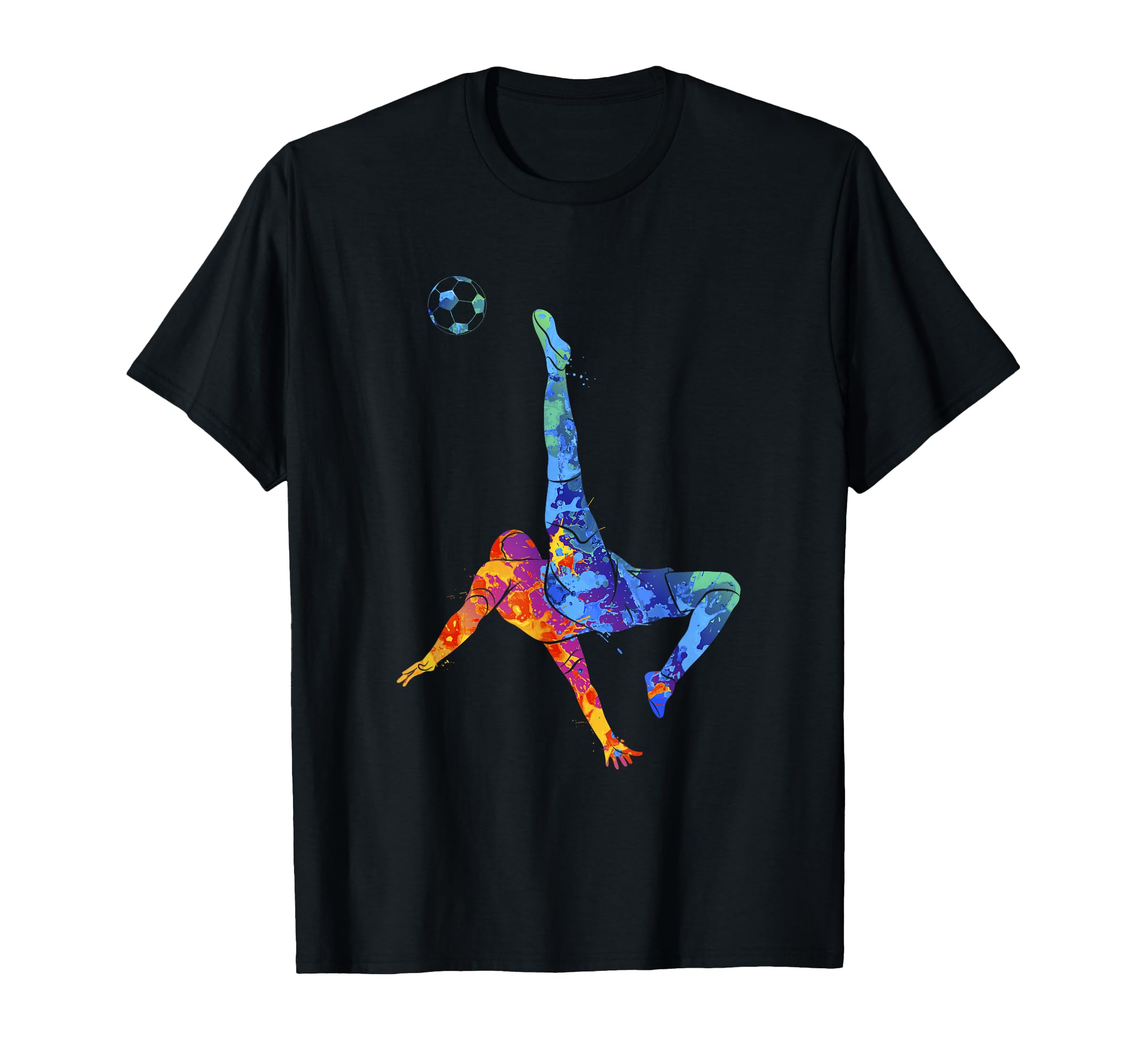 Soccer Drawing Sports Soccer Athlete T-Shirt - Trendy Graphic Unisex - T-Shirt, Sweatshirt, Hoodie