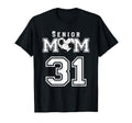 Proud Senior Soccer Mom Custom Jersey T-Shirt - Novelty Apparel for Adults - T-Shirt, Sweatshirt, Hoodie