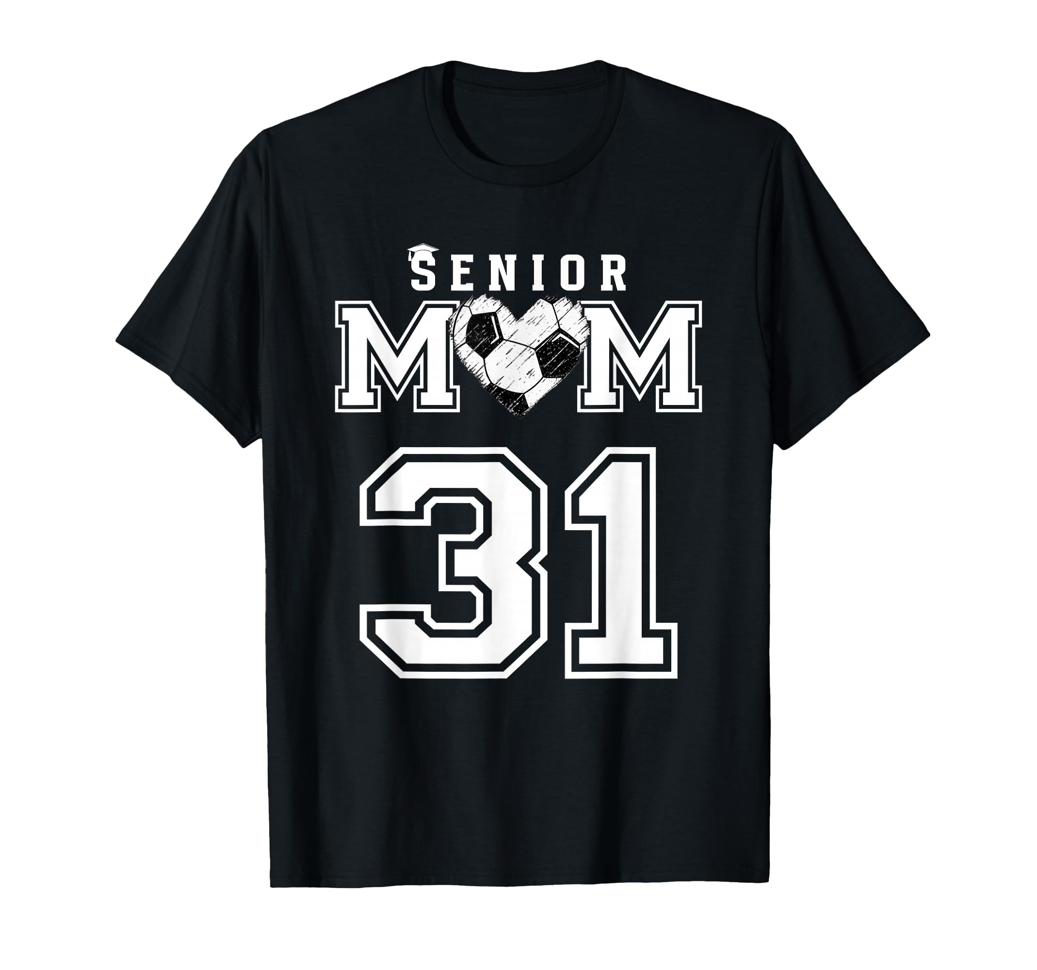 Proud Senior Soccer Mom Custom T-Shirt - Casual Everyday Wear Unisex - T-Shirt, Sweatshirt, Hoodie