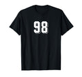 Number 98 80S 90S Soccer Team Jersey T-Shirt - Unique Graphic Men Women - T-Shirt, Sweatshirt, Hoodie
