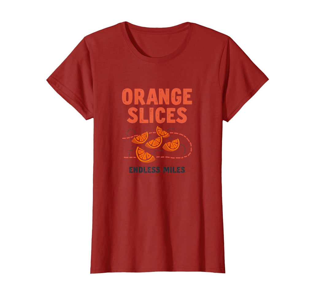 Orange Slices Endless Miles Soccer Mom T-Shirt - Unique Graphic Men Women - T-Shirt, Sweatshirt, Hoodie
