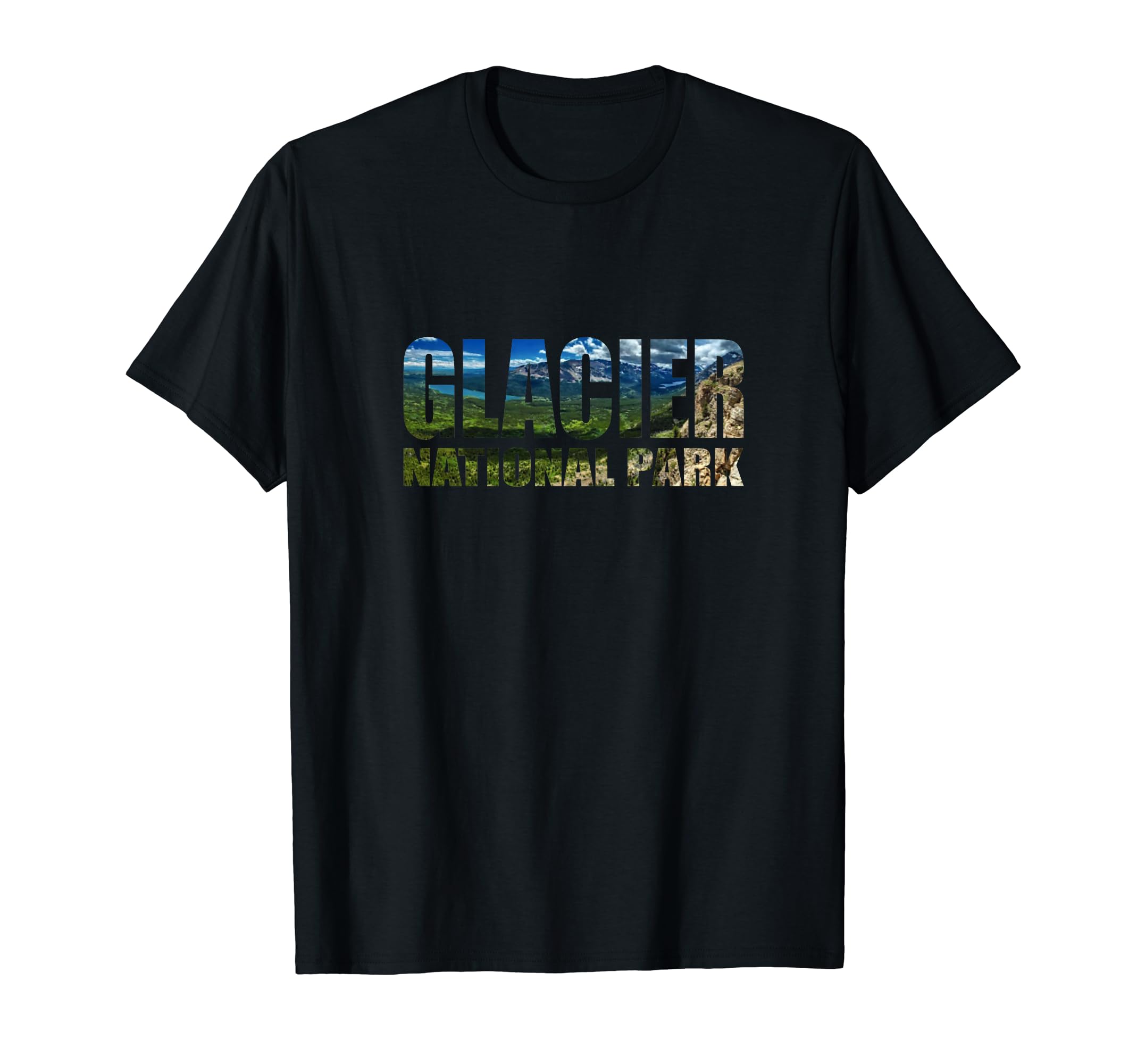 Glacier National Park Trees Gift Sweatshirt - Novelty Apparel for Adults - T-Shirt, Sweatshirt, Hoodie