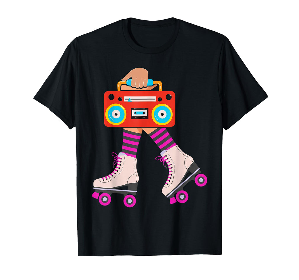 Rollerskates Funny 80S Roller Disco T-Shirt - Aesthetic Graphic Unisex - T-Shirt, Sweatshirt, Hoodie