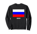 Patriotic Support Soccer Russia Sweatshirt - Minimalist Print for Adults - T-Shirt, Sweatshirt, Hoodie